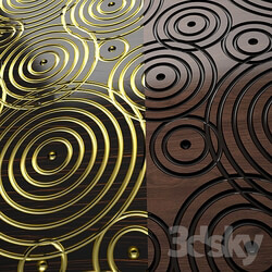 Leto Circle 0017 3D Panel 