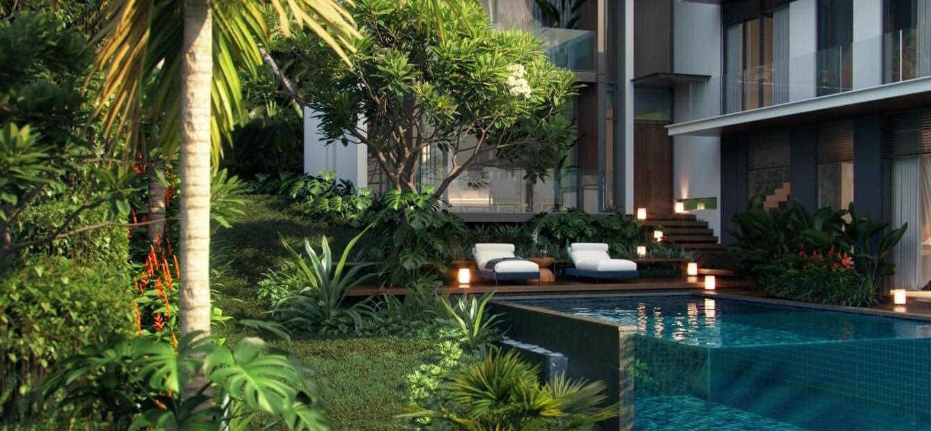  Tropical Villa Exterior By Doan Hieu