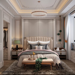 3D Interior Scenes File 3dsmax Model Bedroom 388 By Huy Hieu Lee 