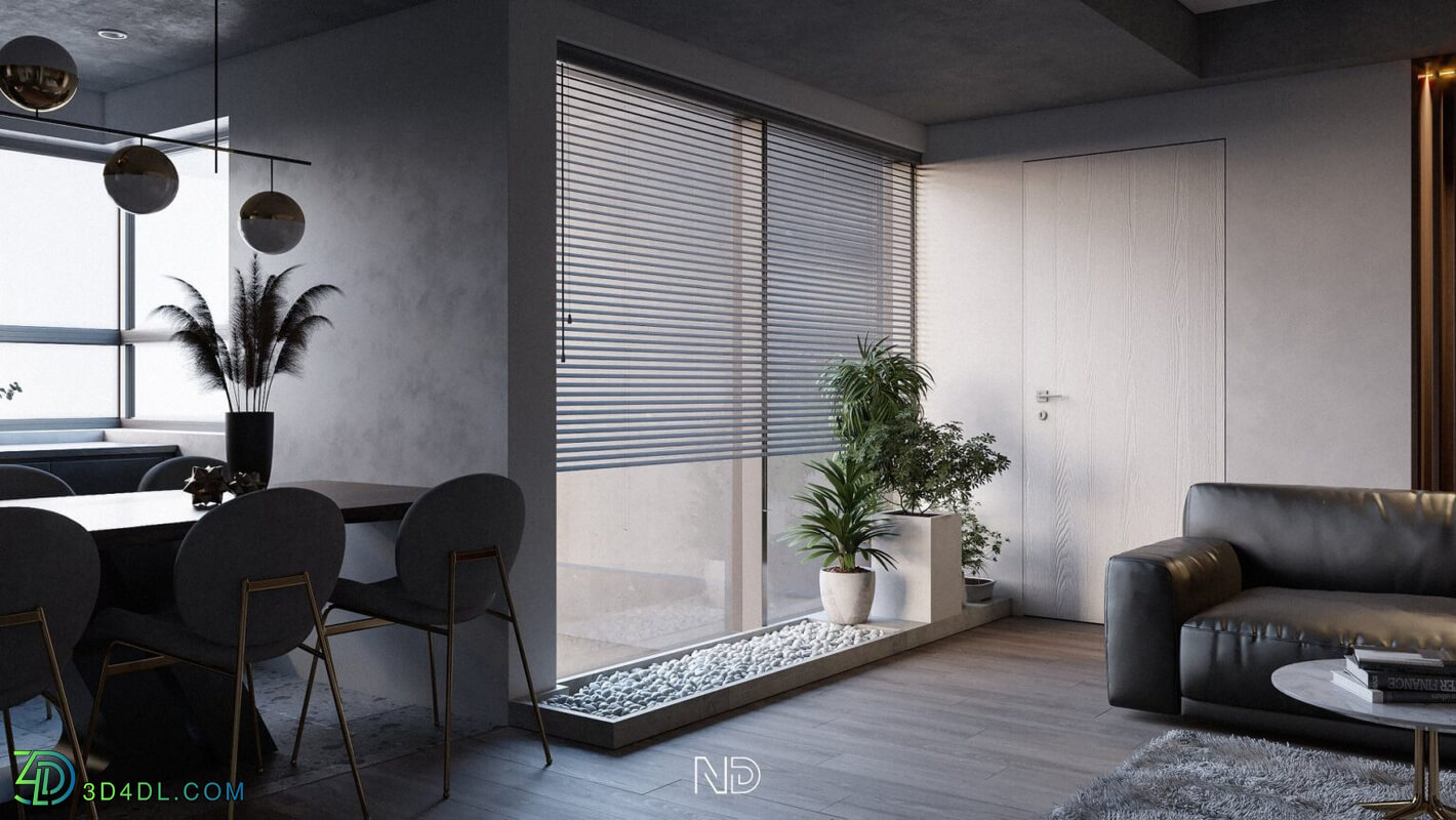 3D Interior Apartment 149 Scene File 3dsmax By Nam Do