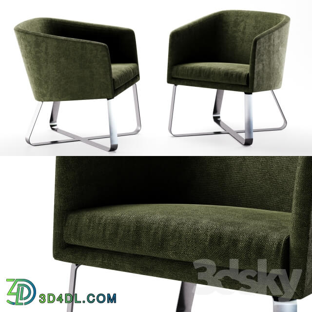 Meridiani Lolyta chair