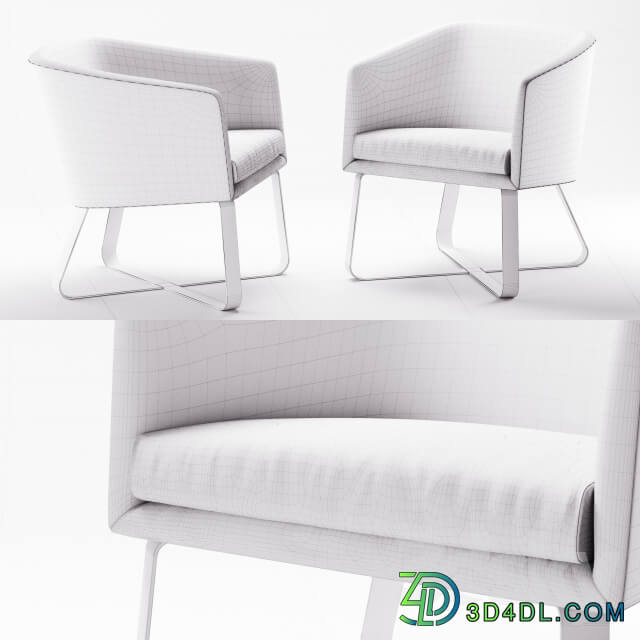Meridiani Lolyta chair