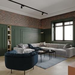 13250. Download Free 3D Apartment Interior Model By Ngo The Manh 