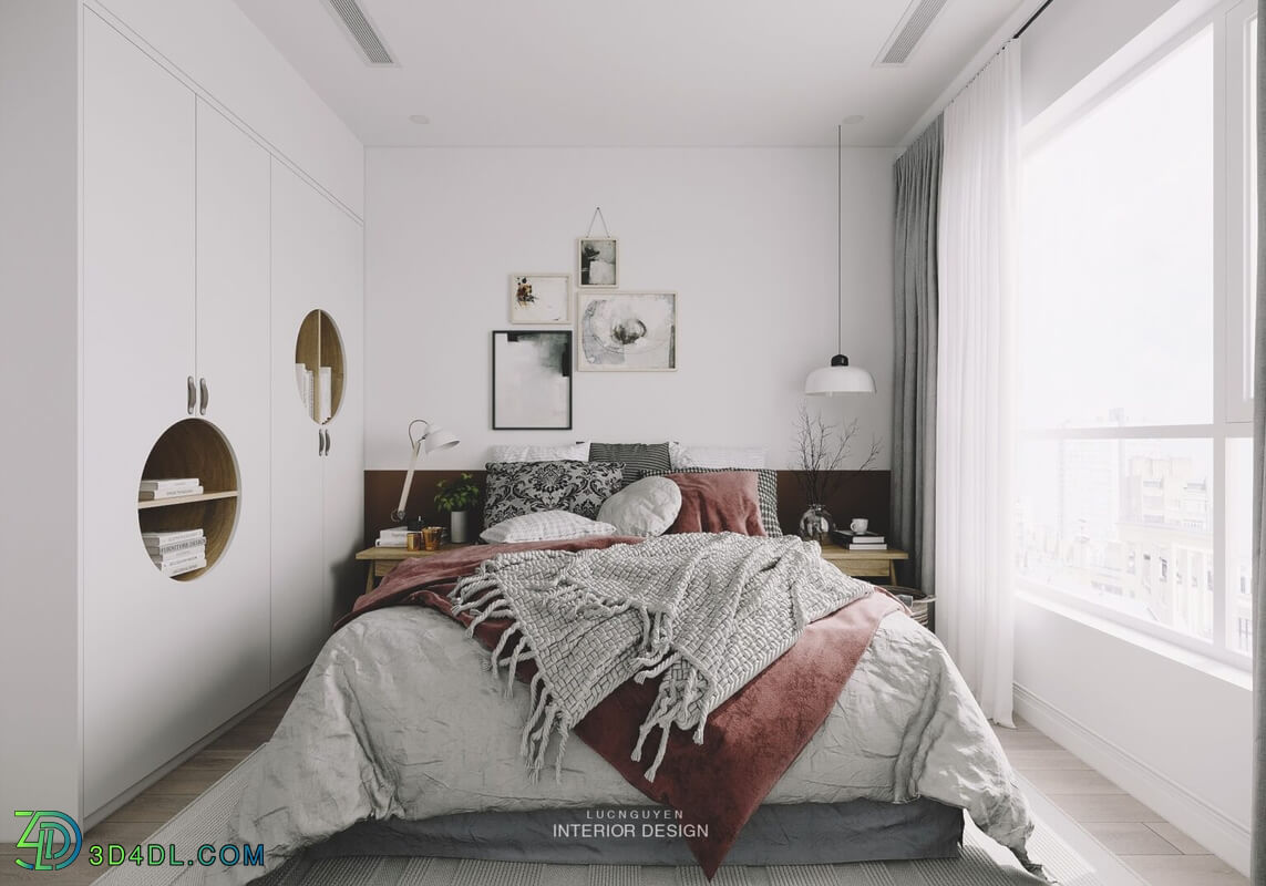 3D Interior Apartment 148 Scene File 3dsmax By NguyenLuc