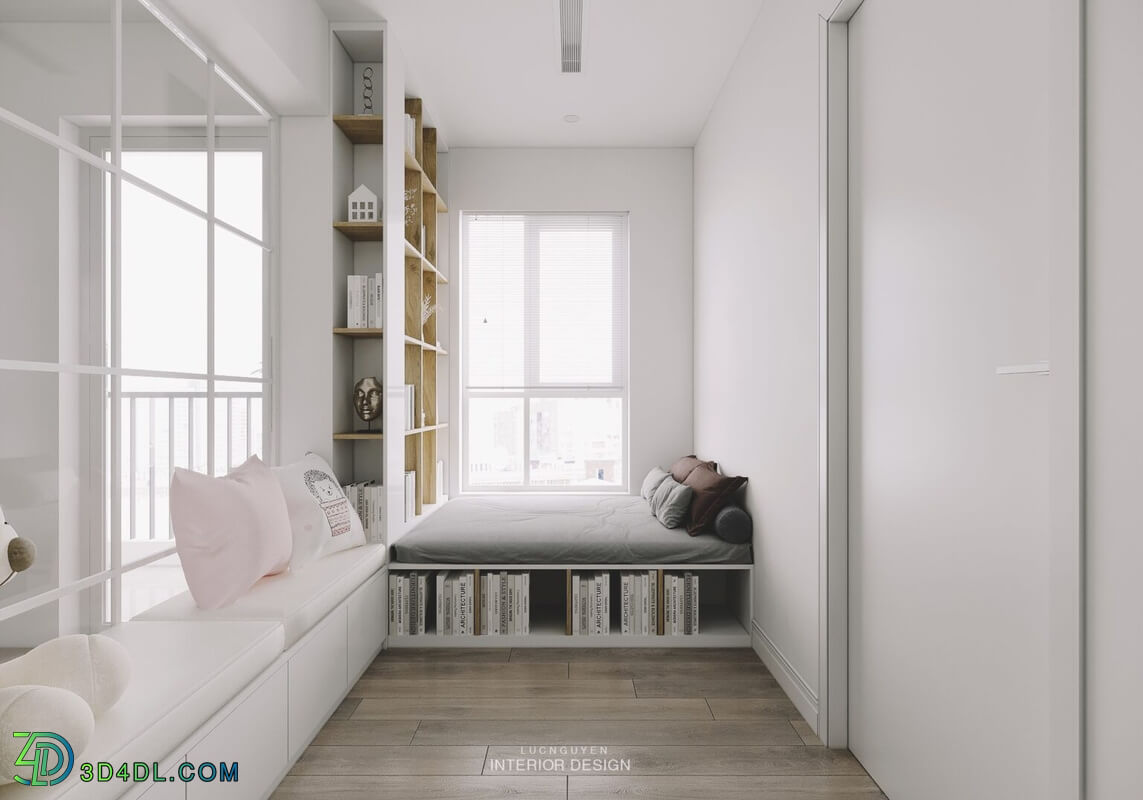 3D Interior Apartment 148 Scene File 3dsmax By NguyenLuc