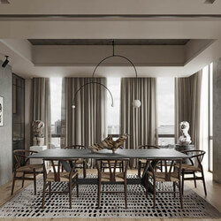  3D Apartment Interior By Dang Khoa 
