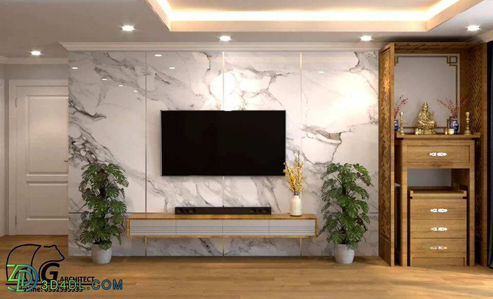 3D Interior Apartment 81 Scene File 3dsmax By GauCaCon