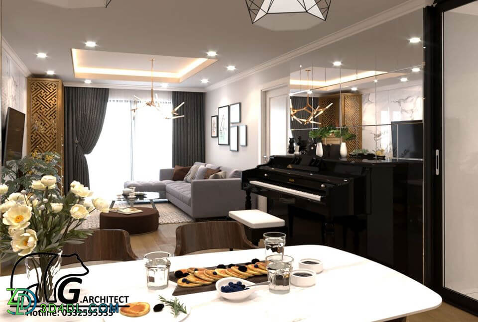 3D Interior Apartment 81 Scene File 3dsmax By GauCaCon