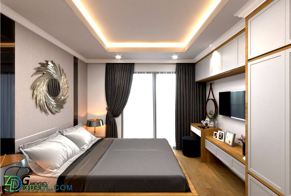 3D Interior Apartment 81 Scene File 3dsmax By GauCaCon