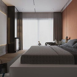 3D Interior Scenes File 3dsmax Model Bedroom 308 By DungChan 