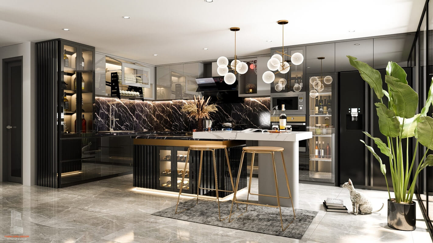 3D Model Kitchen 206 By Phuc La