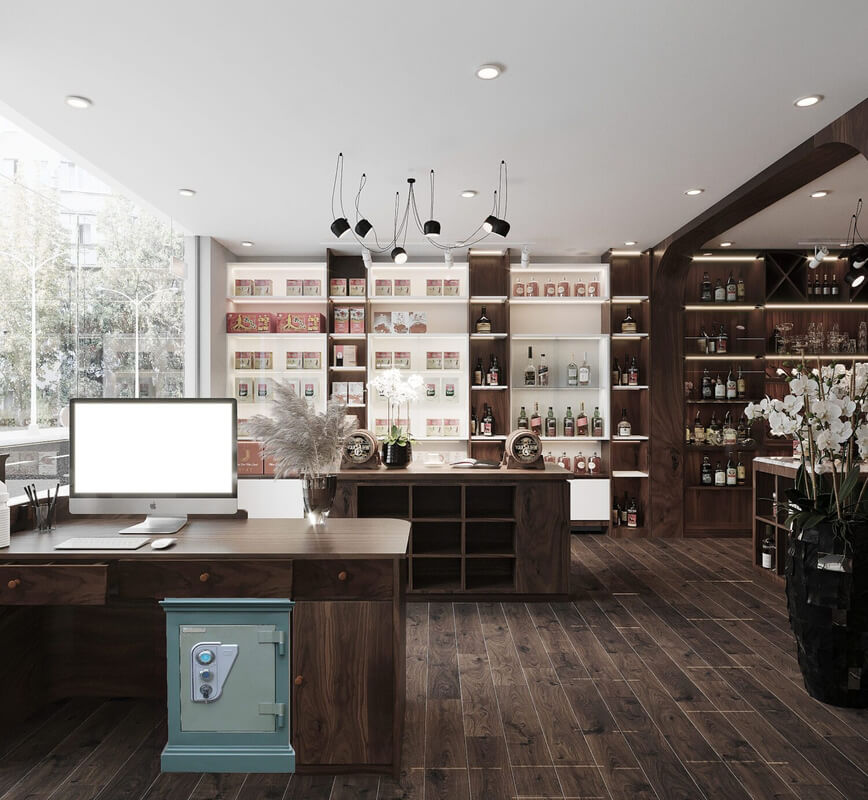  3D Wine Showroom By Thien Vy