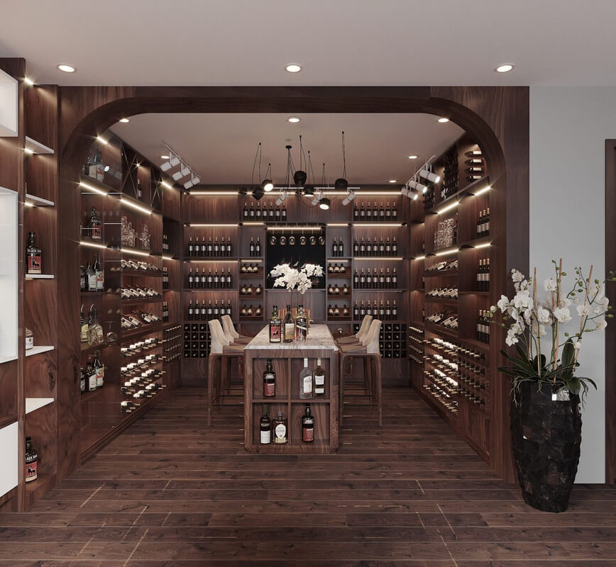  3D Wine Showroom By Thien Vy