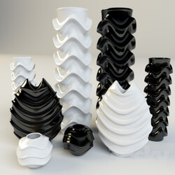 Decorative ceramic vase. 