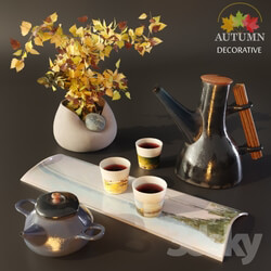 Ceramic Set Decorative 