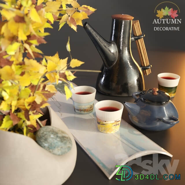 Ceramic Set Decorative