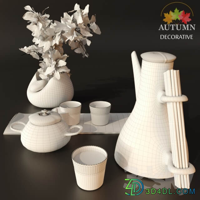 Ceramic Set Decorative