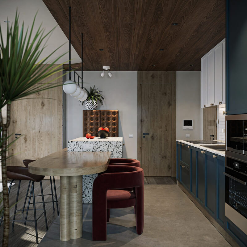  Apartment Interior Model By Nguyen The Dinh