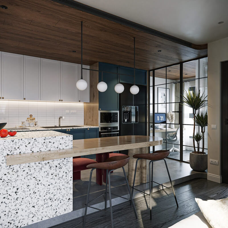  Apartment Interior Model By Nguyen The Dinh