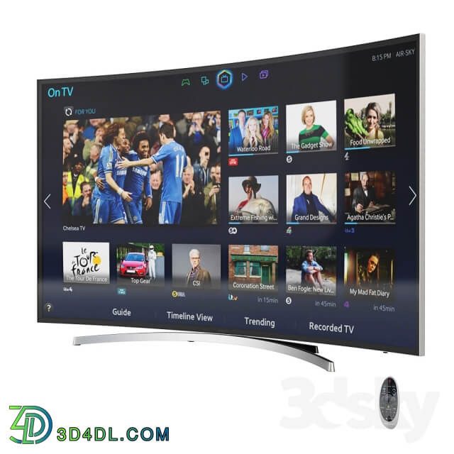Samsung Smart 3D LED TV UE65H8000