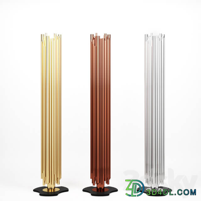 Brubeck Lamps from Delight full set Pendant light 3D Models
