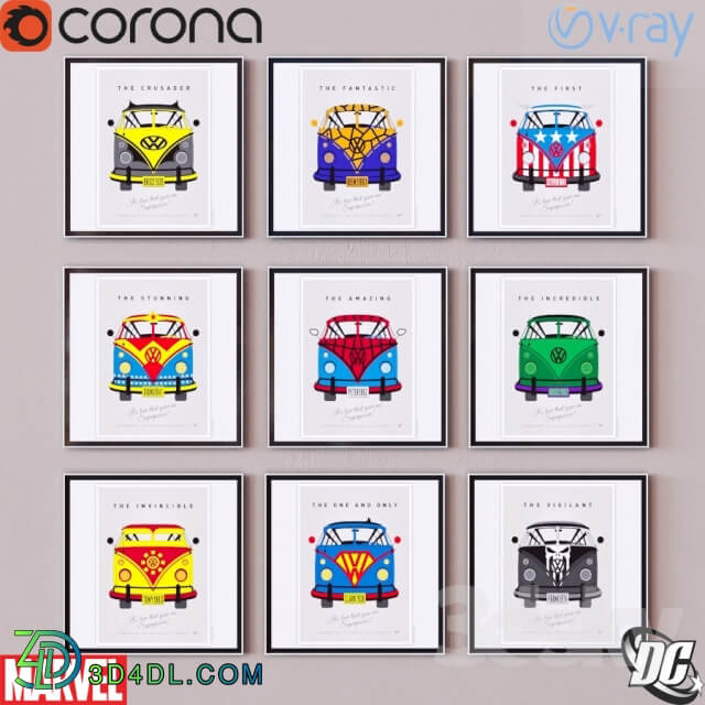 Pictures Marvel DC