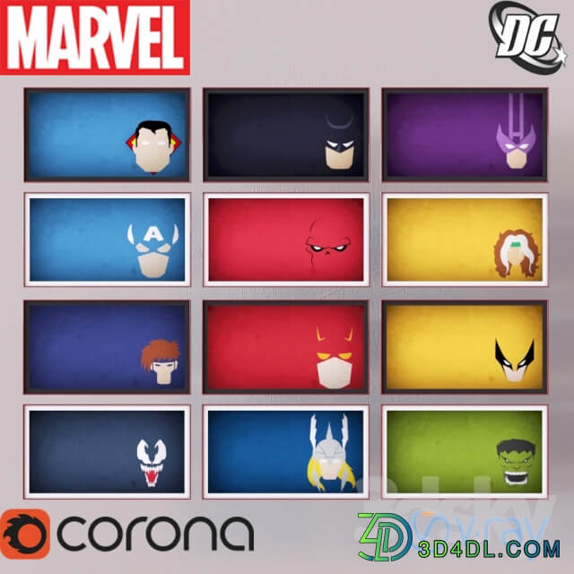 Pictures Marvel DC