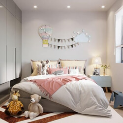 3D Model Interior Children Room 16 By NguyenDung 