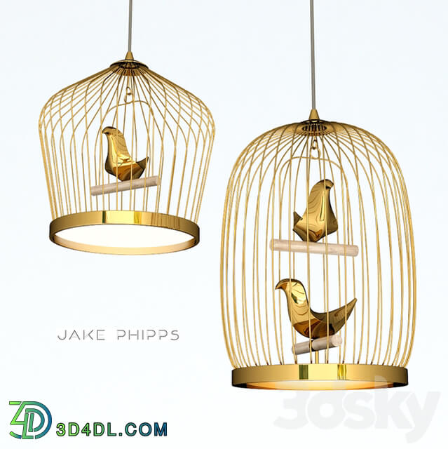 Tweetie lamps by Jake Phipps Pendant light 3D Models