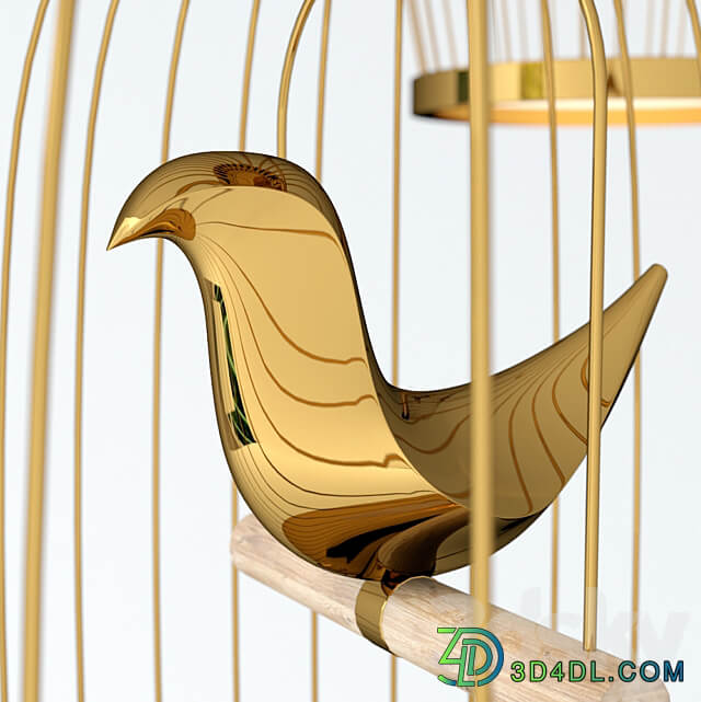 Tweetie lamps by Jake Phipps Pendant light 3D Models
