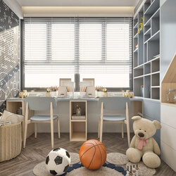 3D Model Interior Children Room 4 By Nguyen Thanh Dat 