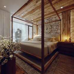 3D Interior Scenes File 3dsmax Model Bedroom 114 By Nguyen Luc 