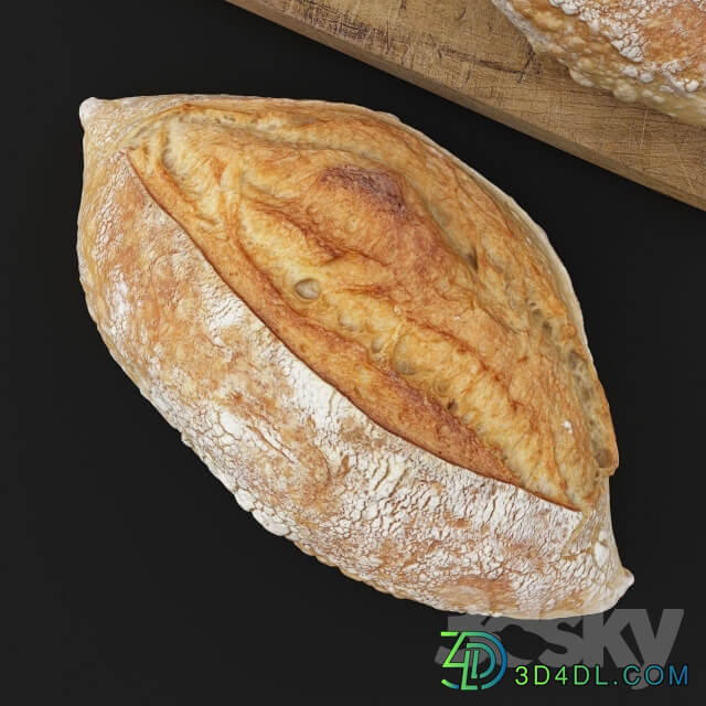 HD Realistic Farmer French Bread