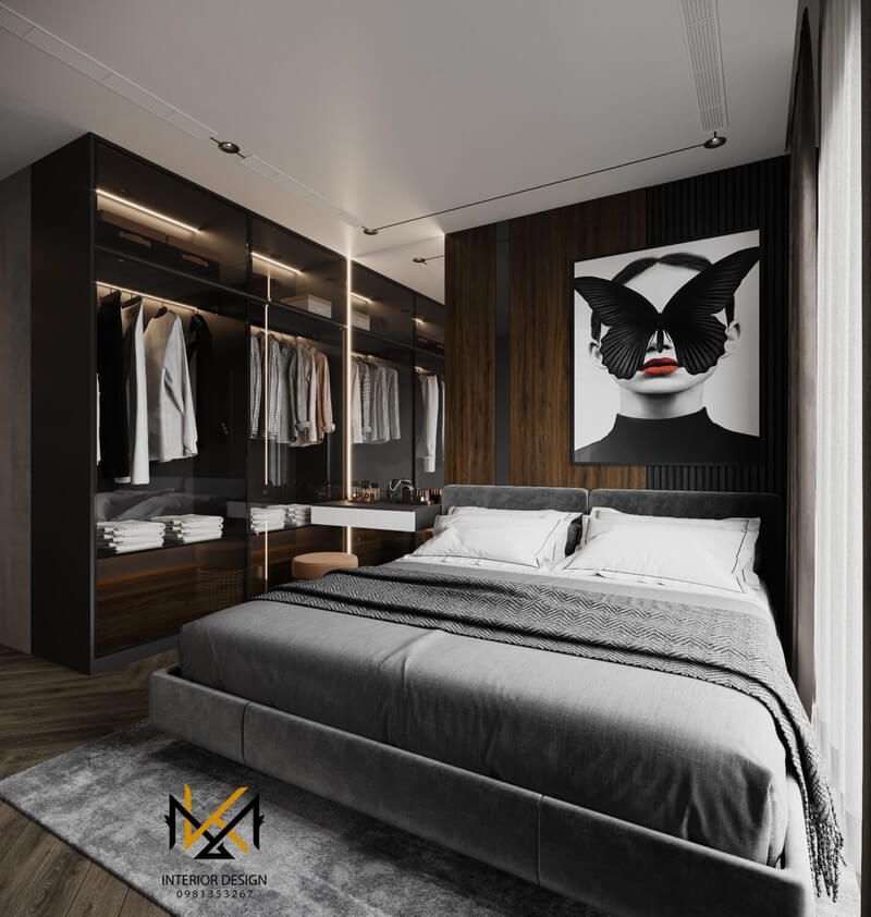  Master Bedroom Interior Model by Khoa Minh Pham