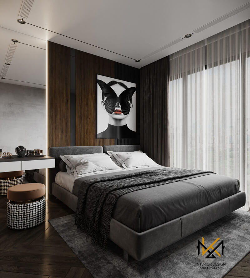  Master Bedroom Interior Model by Khoa Minh Pham