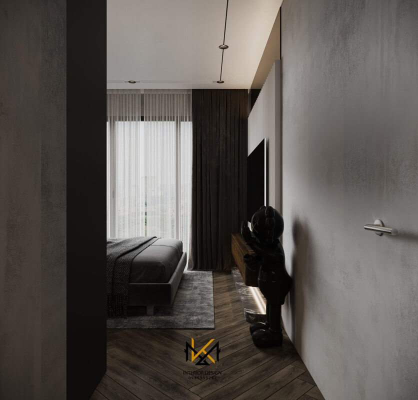  Master Bedroom Interior Model by Khoa Minh Pham