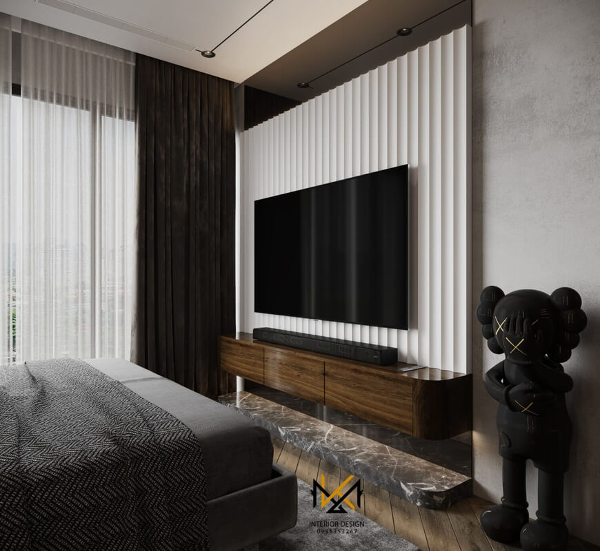  Master Bedroom Interior Model by Khoa Minh Pham
