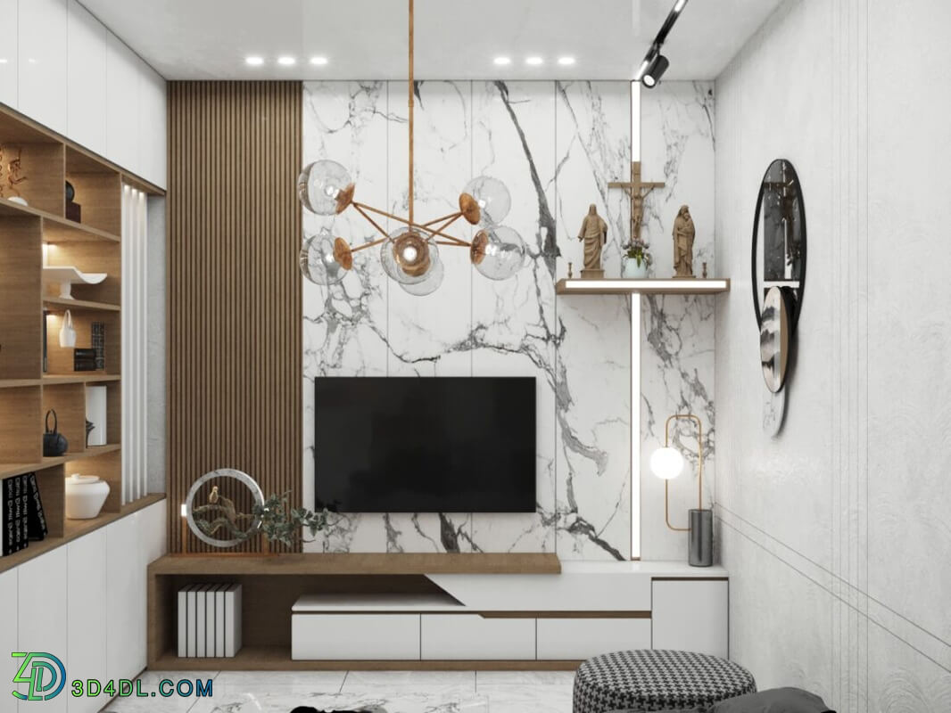 3D Interior Apartment 169 Scene File 3dsmax By An Nguyen