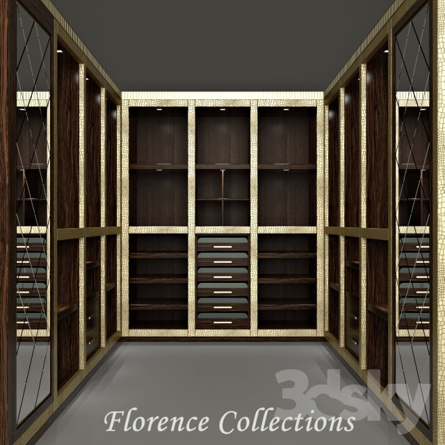 Wardrobe Display cabinets Closet Factory Florence Collections