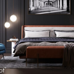 3D Interior Scenes File 3dsmax Model Bedroom 304 By AAconcept 