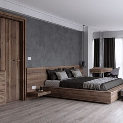 3D Interior Scenes File 3dsmax Model Bedroom 215 By Mask Decor 