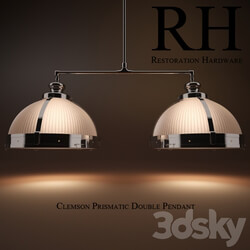 clemson prismatic double pendant Pendant light 3D Models 