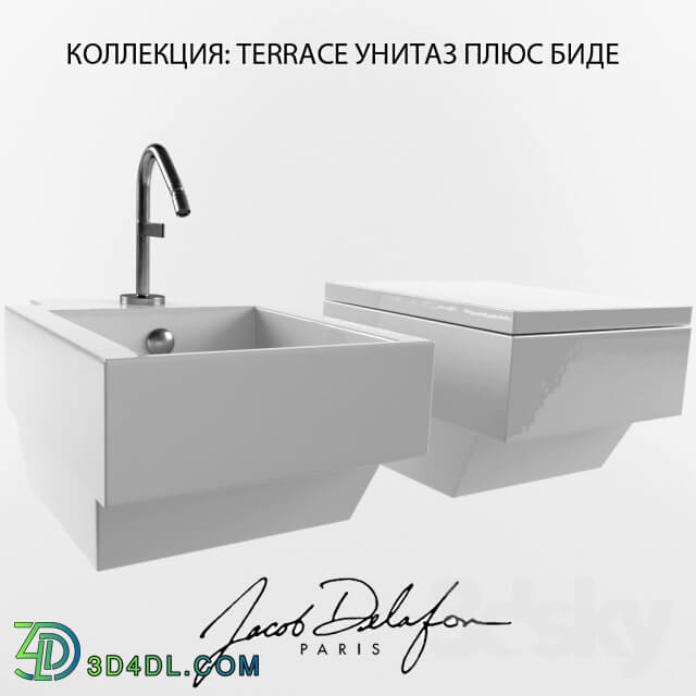 Jacob Delafon Terrace bide plus unitaz