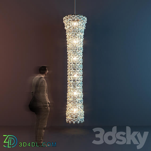 Andromeda Fra Pendant light 3D Models