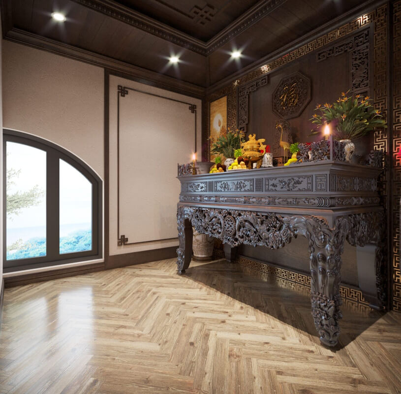  Indochine House Interior Model by Tran Thanh