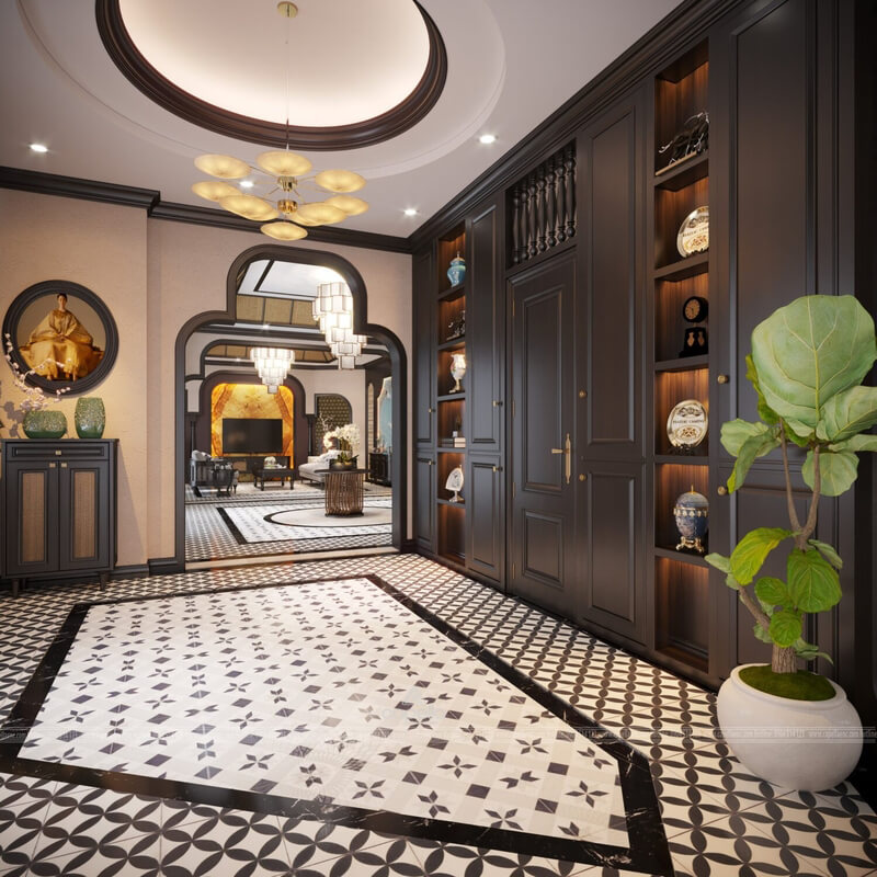  Indochine House Interior Model by Tran Thanh