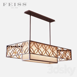 Feiss Remy 4 Light Island Chandelier Pendant light 3D Models 