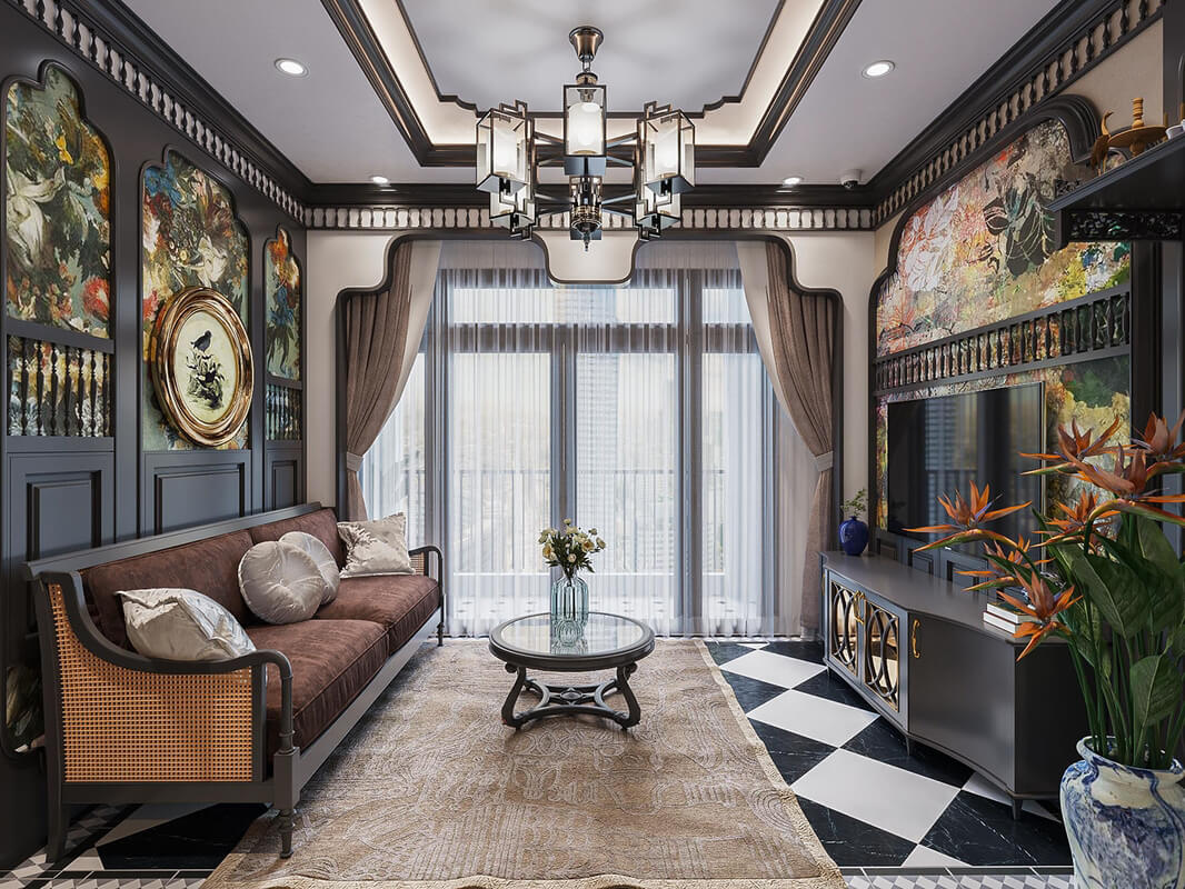  3D Model Interior Apartment File 3dsmax By Tuan An