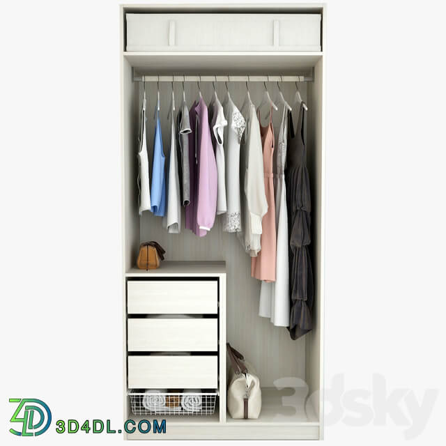 Wardrobe. Otdel 1 Clothes 3D Models