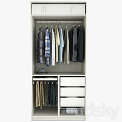 Wardrobe. Otdel 2 Clothes 3D Models 